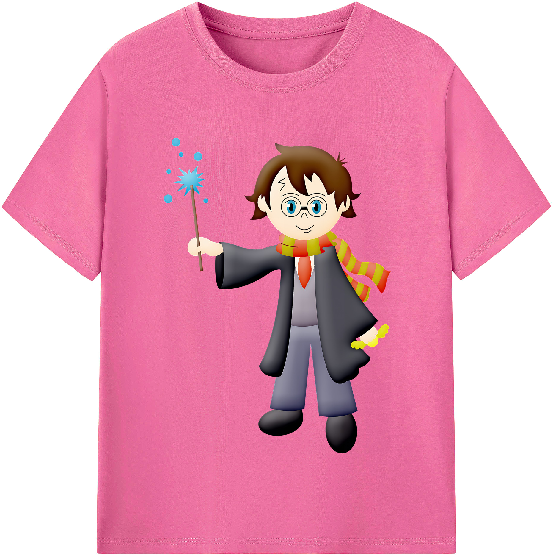 （画像用） Harry Potter ハリー・ポッターシリーズ レディースカジュアルプリントTシャツ（綿100％）